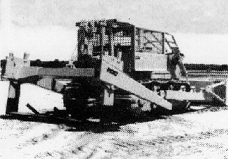 A rootplow is a heavy-duty, V-shaped, horizontal blade, 10- to 16-feet wide that is pulled by a large crawler tractor at a depth of 12 to 14 inches